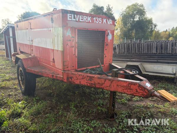 Elverk 135kW Mekanomatic UNVP-100s