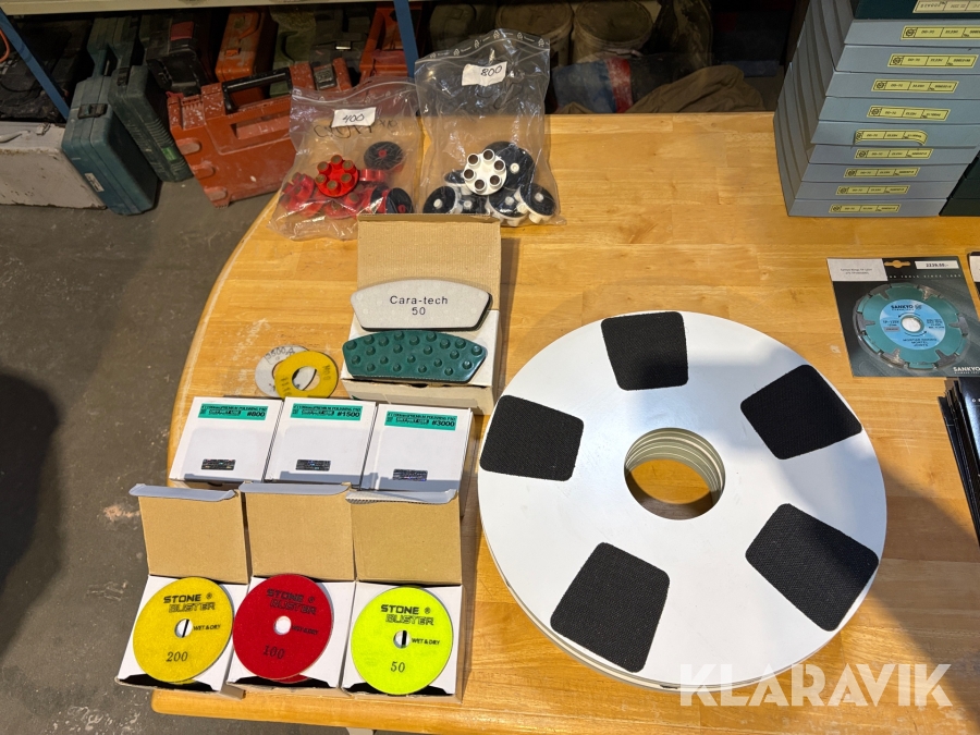 Sliptrissor och rondell Stone Buster Diamant