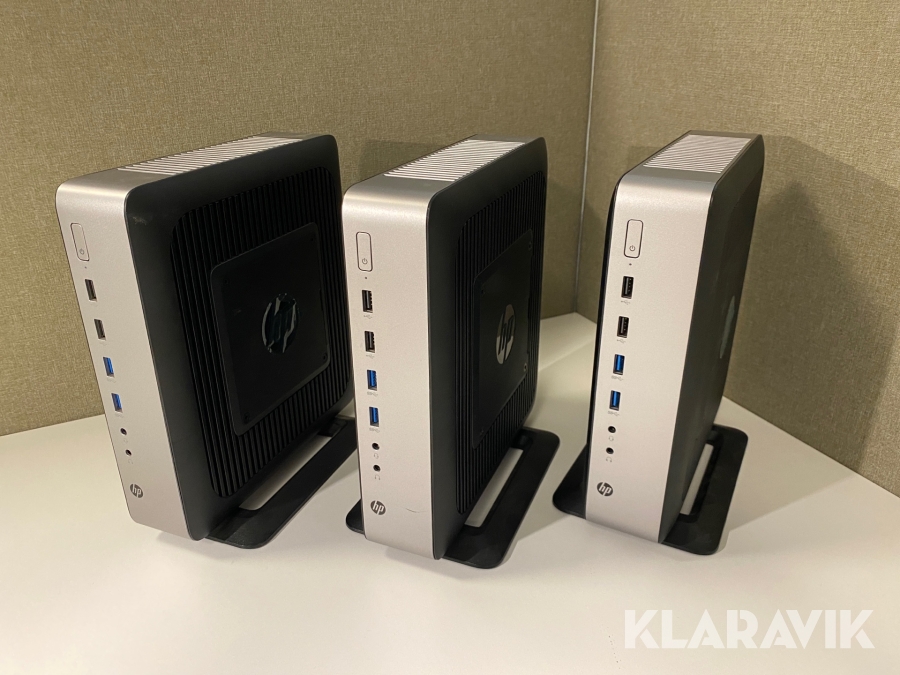 Kompaktdatorer HP T730 Thin Client - 3 st