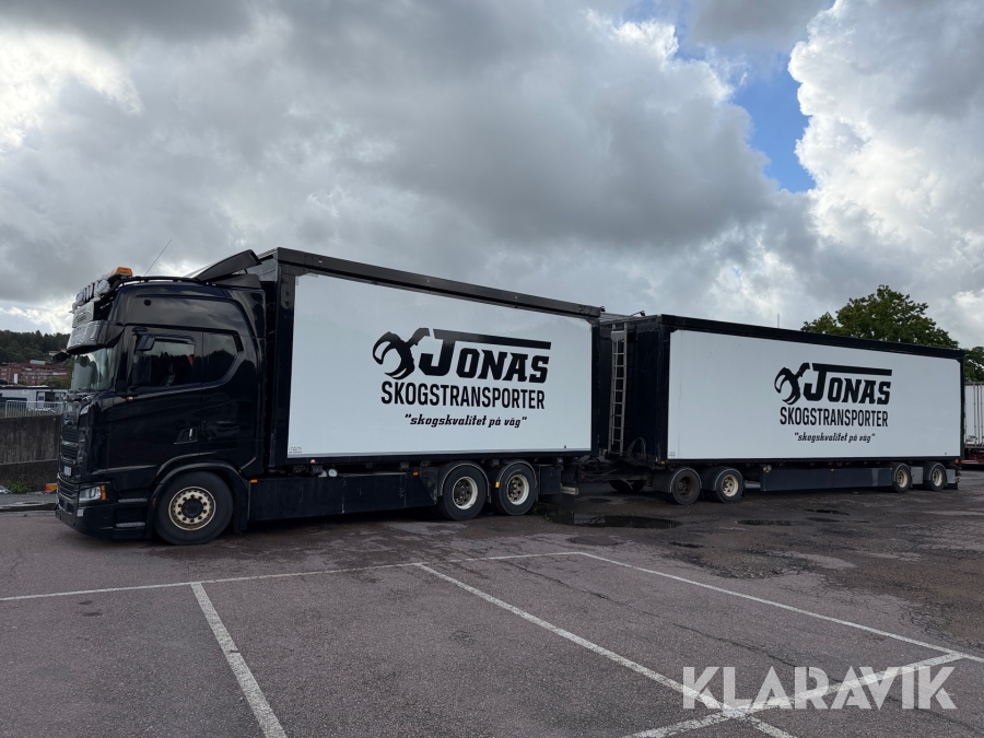 Flisekipage Scania S650 B 6x2