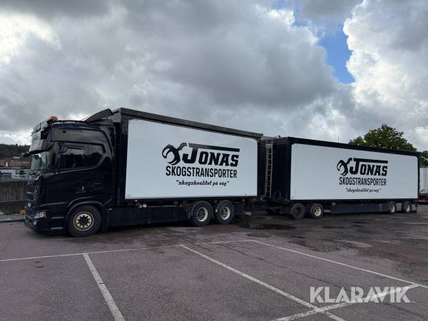 Flisekipage Scania S650 B 6x2