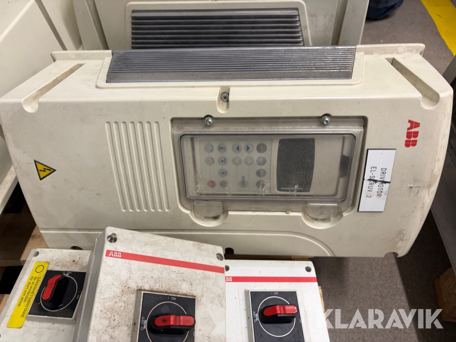 Frekvensomvandlare ABB ACS 800 , 7,5kW