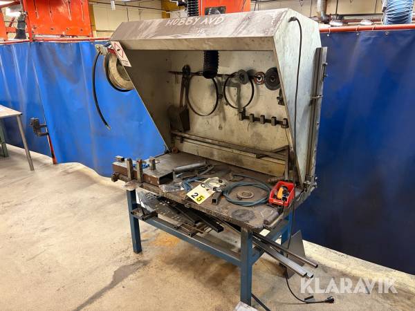 Arbetsbänk med tryckluft