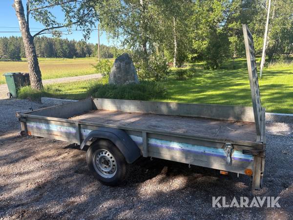 Personbilssläp Reko Trailer 1300Y med tipp