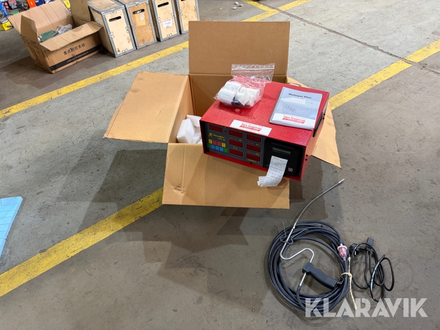 Avgasmätare för diesel TechnoTest Mod. 488 Multigas Plus