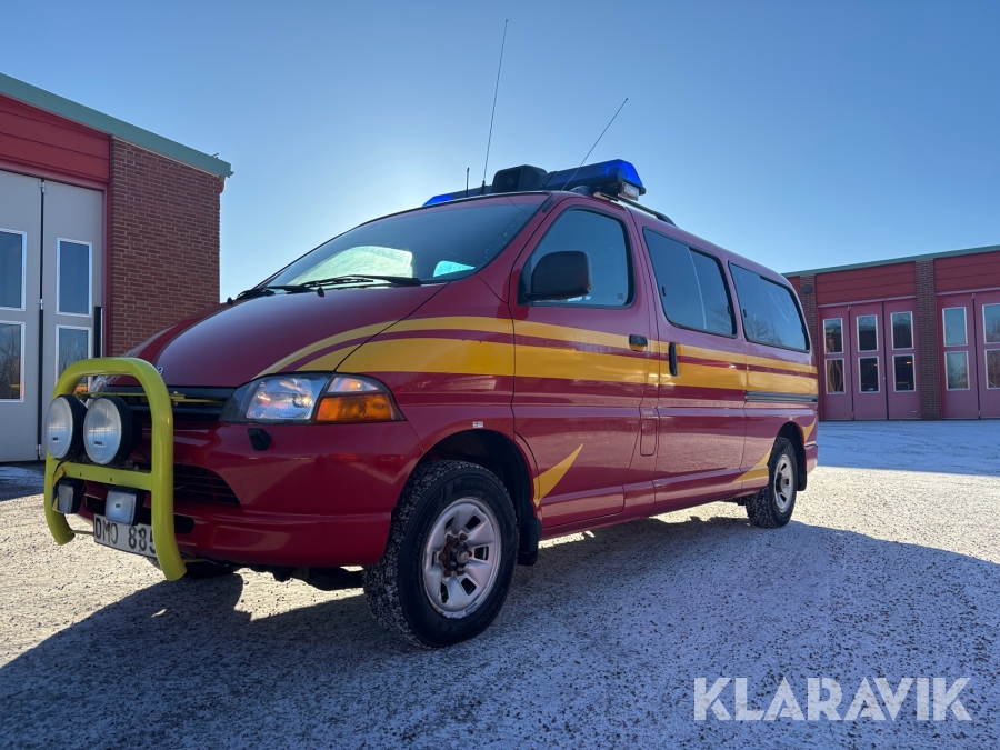 Räddningstjänstbuss Toyota HiAce 2.4 TD