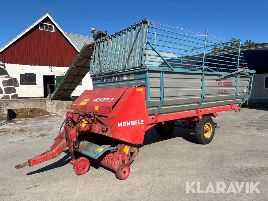 Självlastarvagn Mengele LW 330 Super