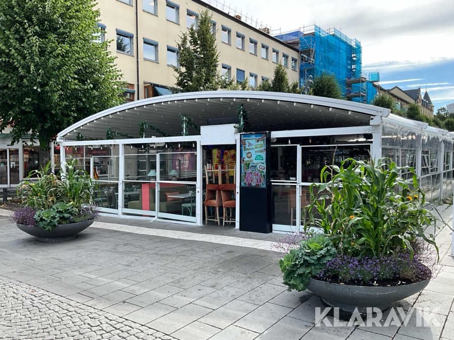 Uteservering/Terass/Pergola Nova Markis Sweden Luna XL 24,5x11 meter
