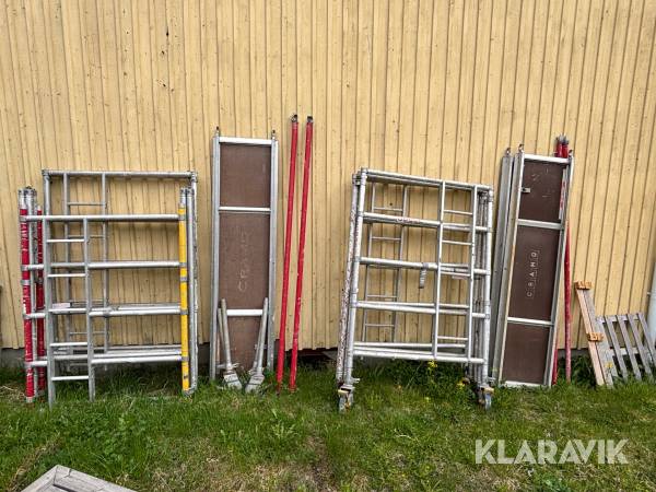 Rullställning UpRight Irland HD-1004 —3/12 aluminium