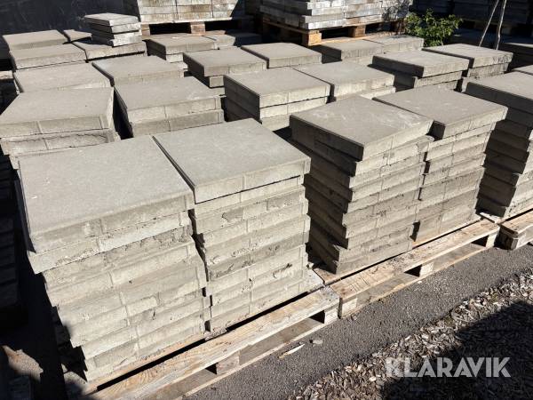 Markplattor 500x500x70 ca 900m2
