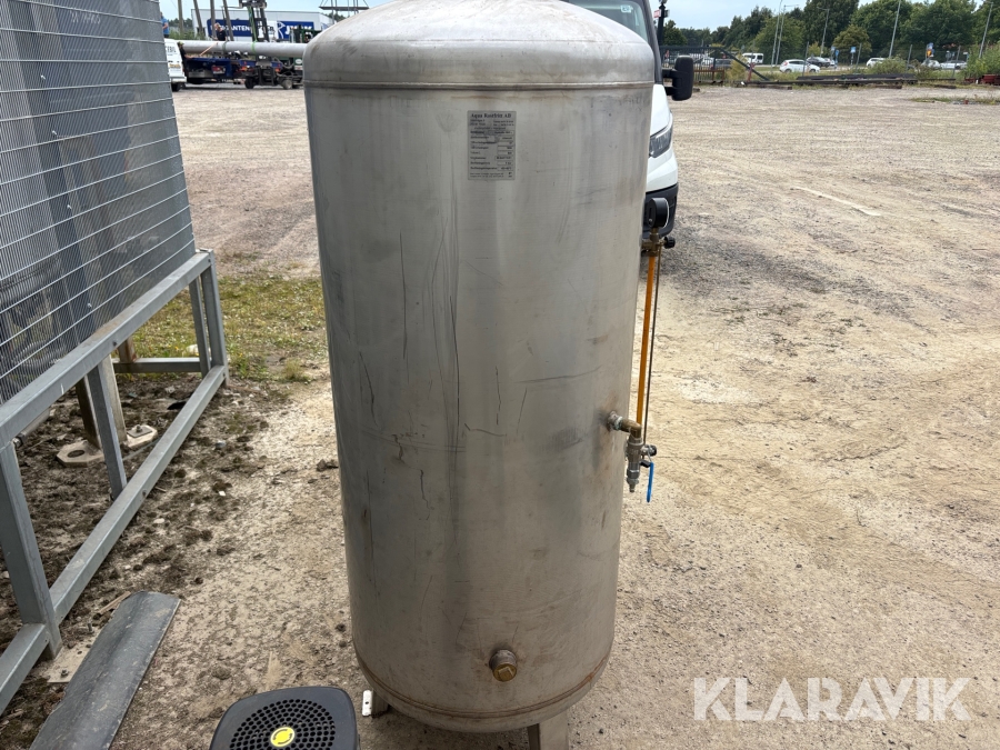 Vattentank Aqua Rostfritt AB Hydrofor 6bar / 500Liter