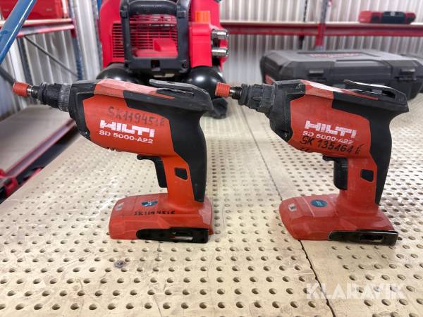 Automatskruvdragare Hilti SD 5000 -A22 2st