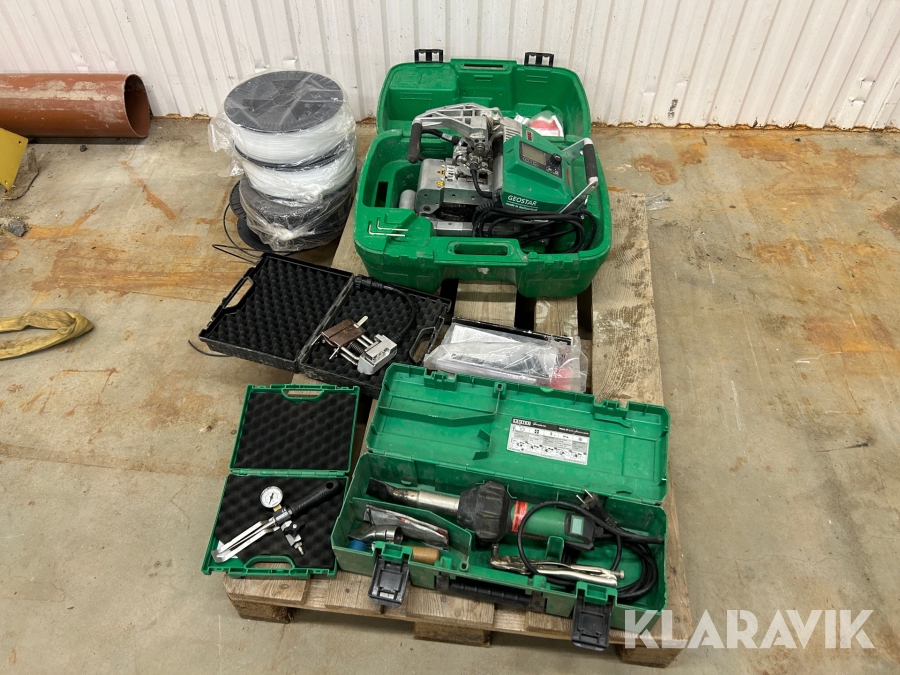 Svetsutrustning Geoduk Leister