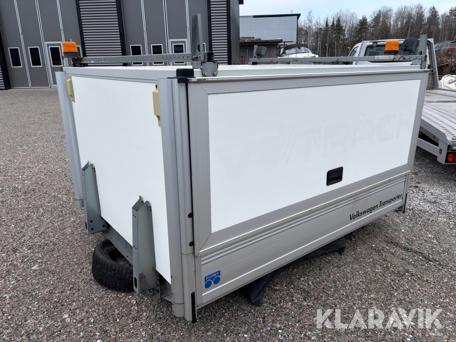Glasfiberskåp till Volkswagen Transporter T5/T6 Floby med verktygsinredning
