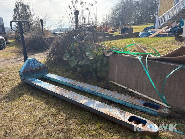 Palldragare långa gafflar