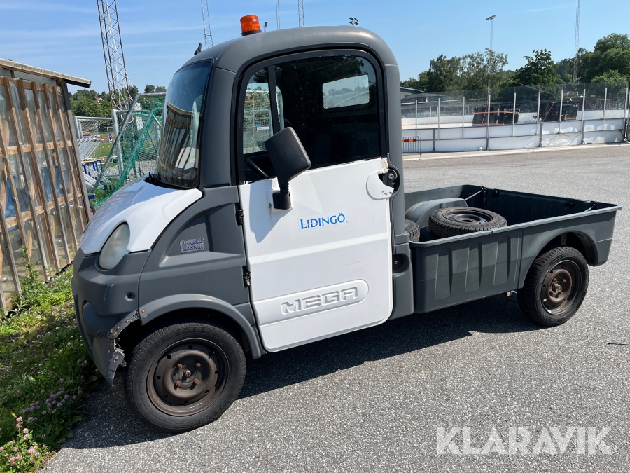 Mopedbil Aixam Mega Pick up 400