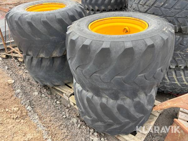 Entreprenaddäck Alliance 600/50-22.5 4st med fälg