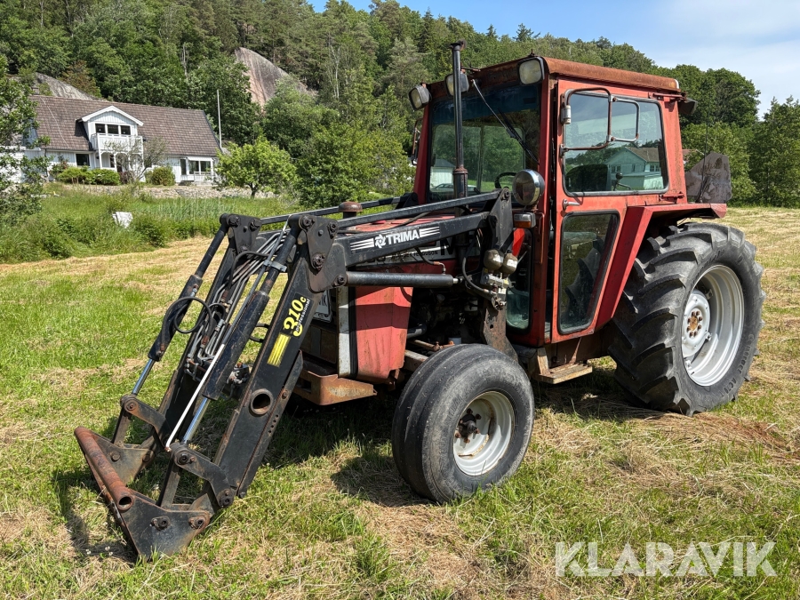 Traktor Massey Ferguson 550 , frontlastare Trima