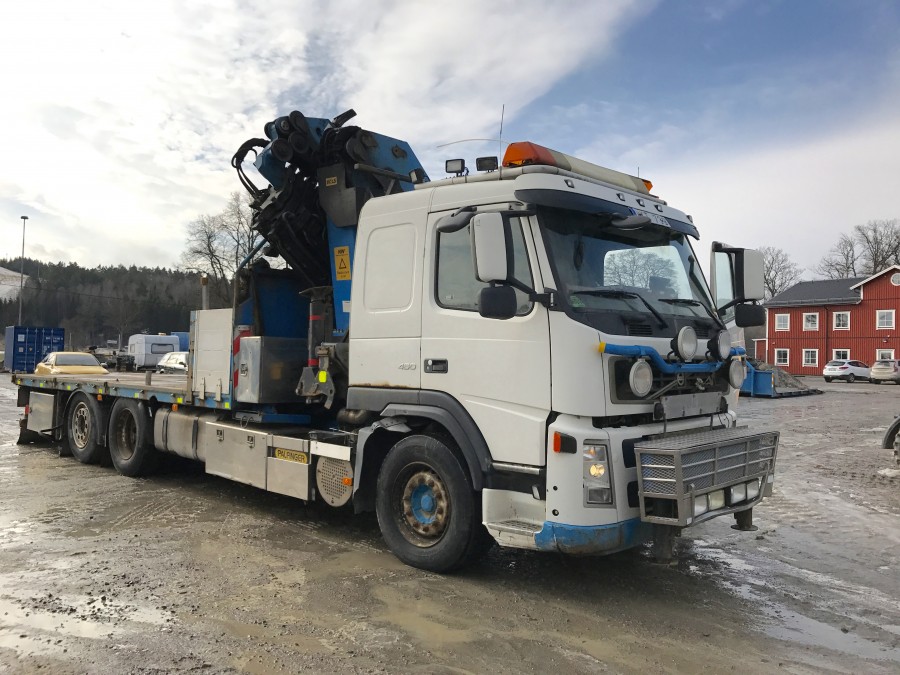 Kranbil / Lastbil med kran