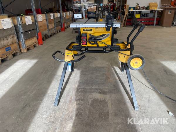Klyvsåg med sågbänk Dewalt DWE7485-QS, DWE74911-XJ