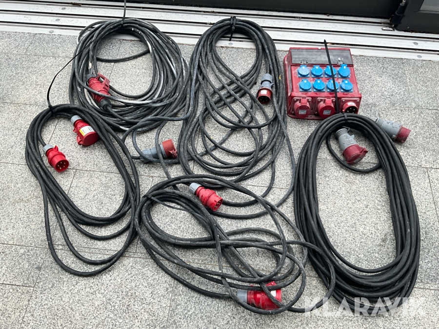 Kablar 16Amp med elcentral