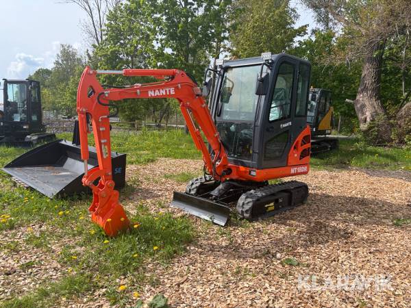 Minigrävare Nante NT18DR