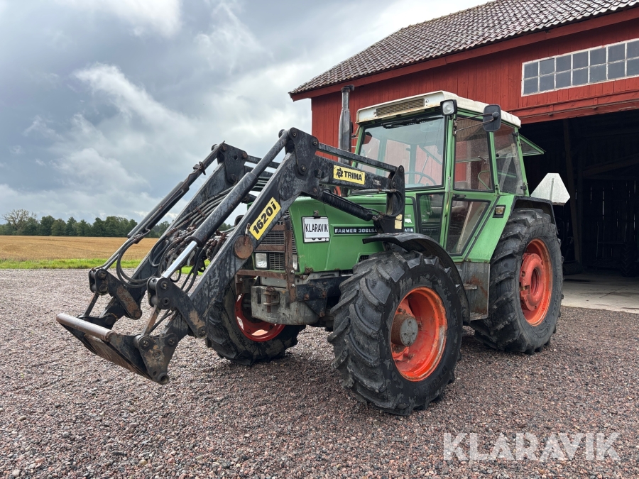 Traktor Fendt 306 LSA Turbomatik frontlastare