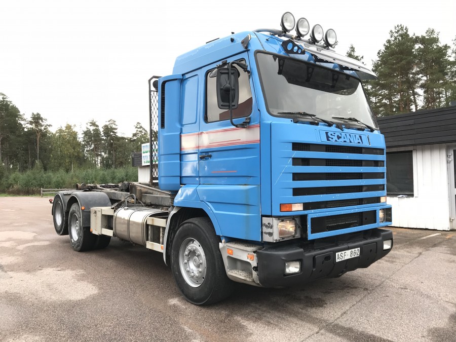Krokbil / Lastväxlare Scania 143/500