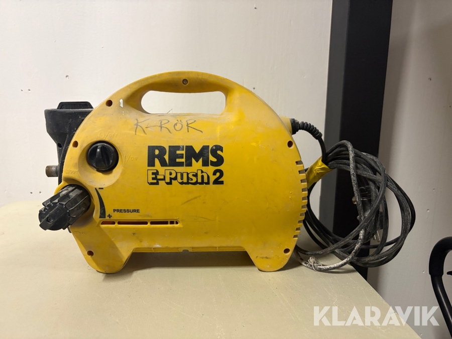 Elektrisk testpump REMS E-push 2