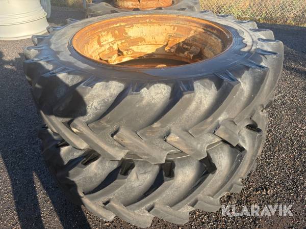 Dubbelmontage Nokian 16.9R38 2st