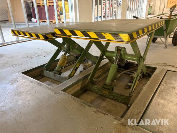 Hydrauliskt Saxliftsbord 2st Marco 010090-D1