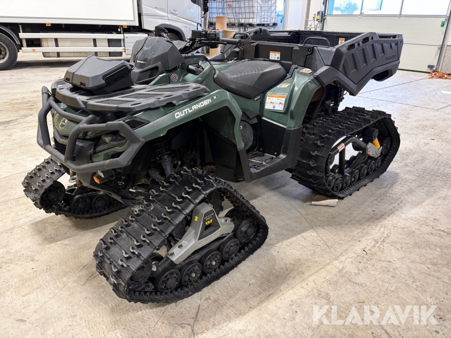 6-hjuling Can-Am 650 XU+ med bandsats