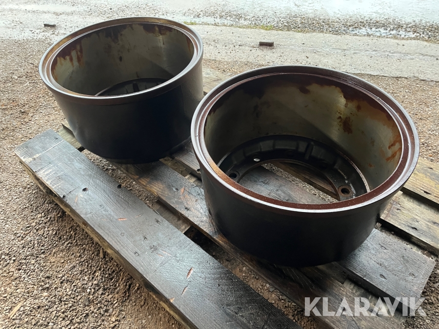 Bromstrummor BPW 2st passar 22,5” hjul