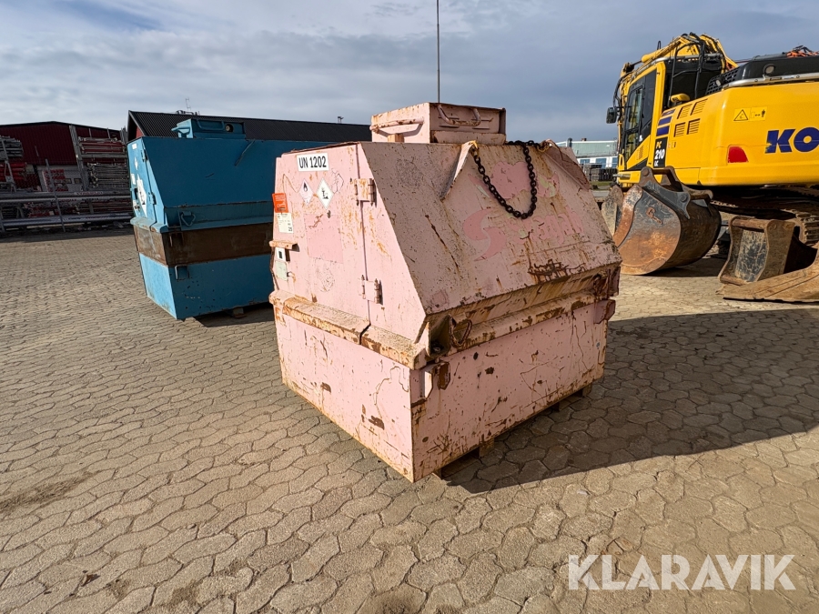 Dieseltank J-0 Fherm Dumper AB 1000Liter