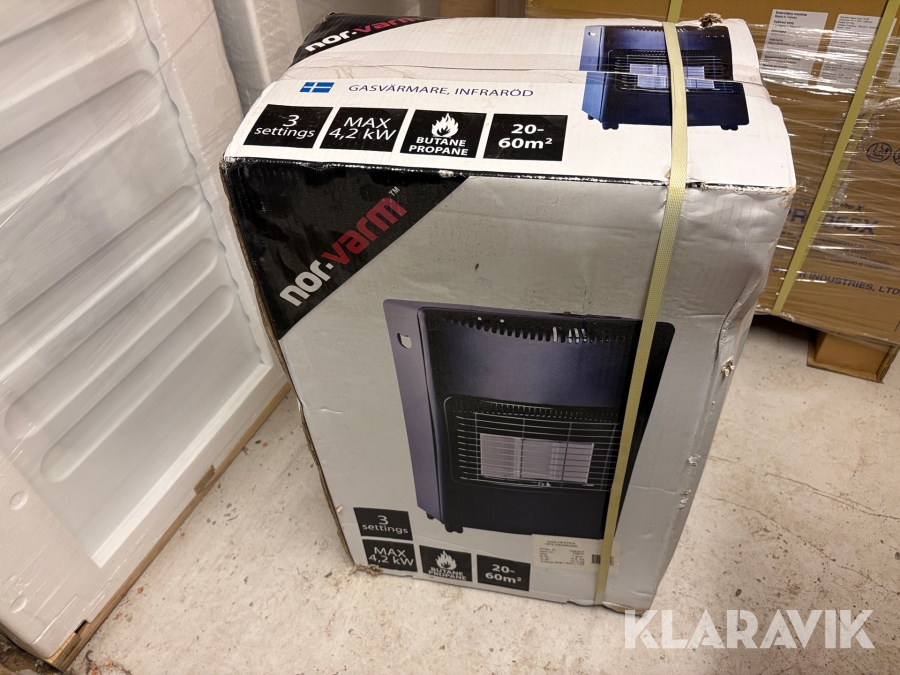 Gasvärmare NorVarm 4,2kW
