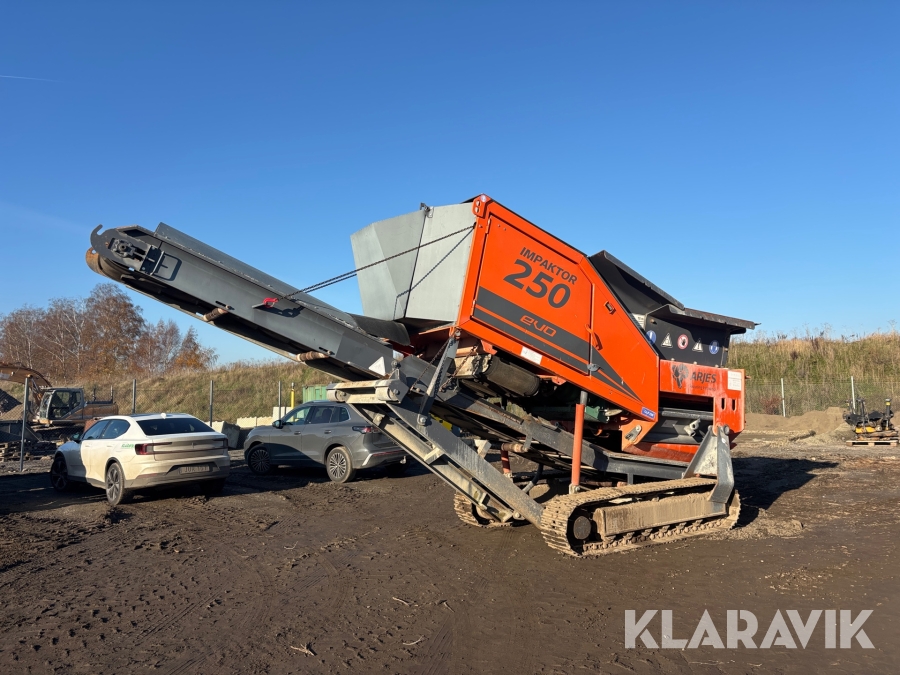 Mobilt krossverk Arjes Impaktor 250 Evo