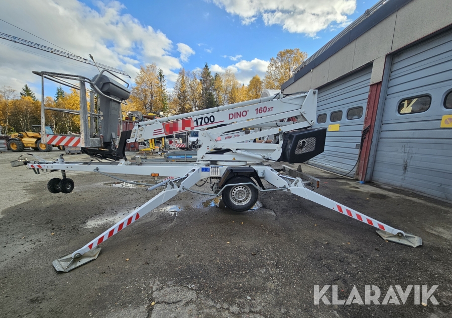 Släpvagnslift Dino 160XTB el/Honda bensin