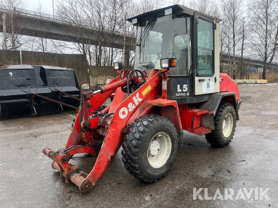 Hjullastare O&K L5 Serie-B