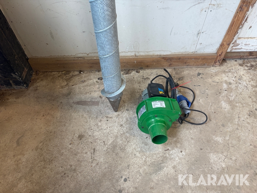 Luftningsspjut med fläkt Y-TE