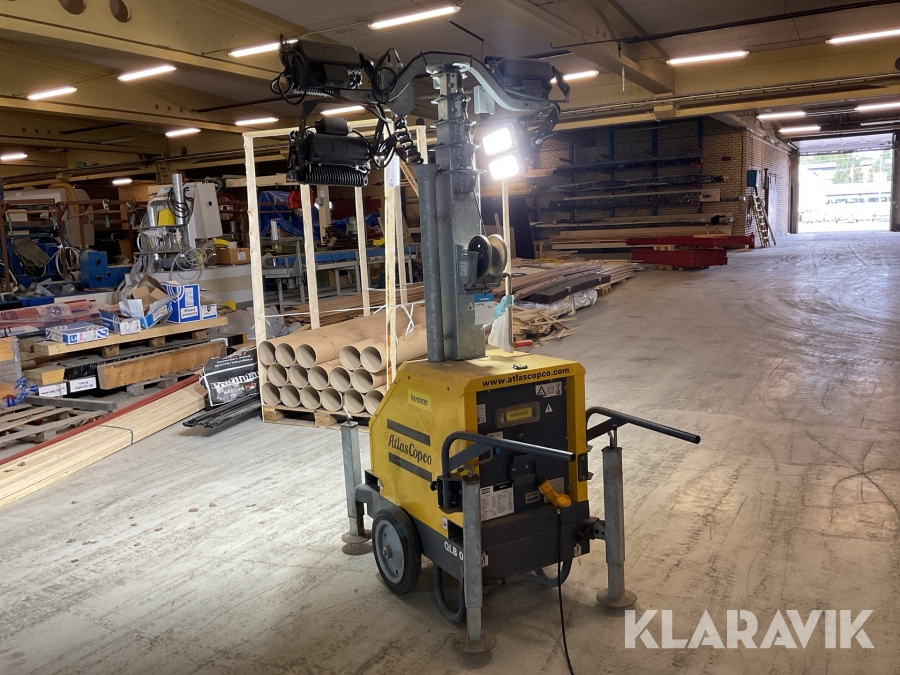 Lysmast Atlas Copco QLB 02 4x150W