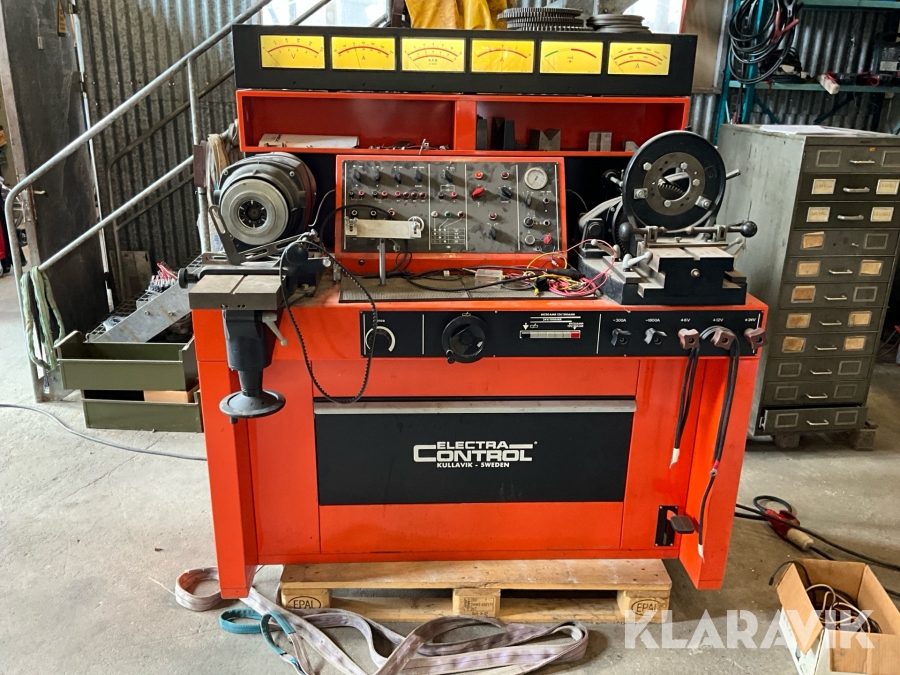 Provbänk Electra Control ECC 3300 för startmotorer & generatorer
