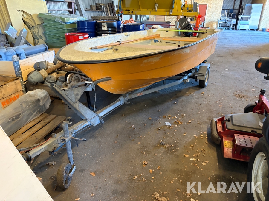 Motorbåt Ryds med trailer