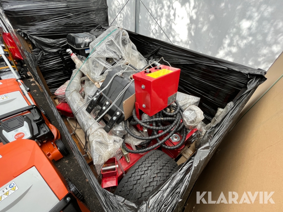 Grävaggregat Bronco Digger för ATV