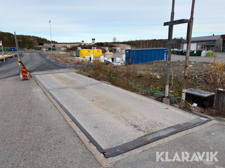 Fordonsvåg Flintab 14-05-01/47-04/11-31 B 12 meter