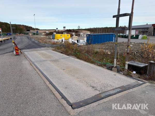 Fordonsvåg Flintab 14-05-01/47-04/11-31 B 12 meter