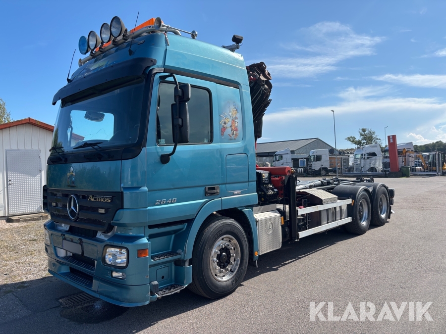 Kranväxlare Mercedes-Benz Actros 480