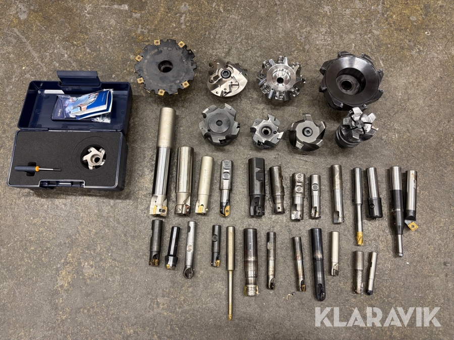 Fräsverktyg 31st delar