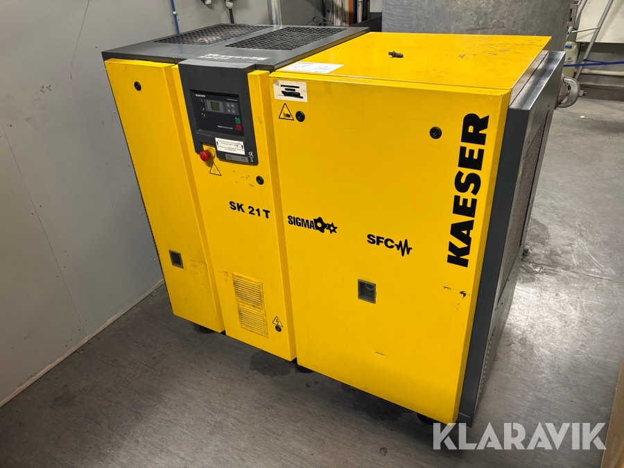 Skruvkompressor Kaeser SK 21 T SFC