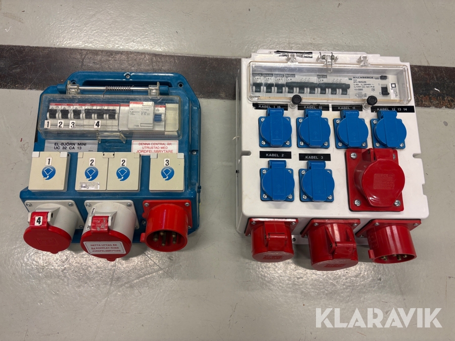 Byggcentral Malmbergs /elbjörn 32A 2st