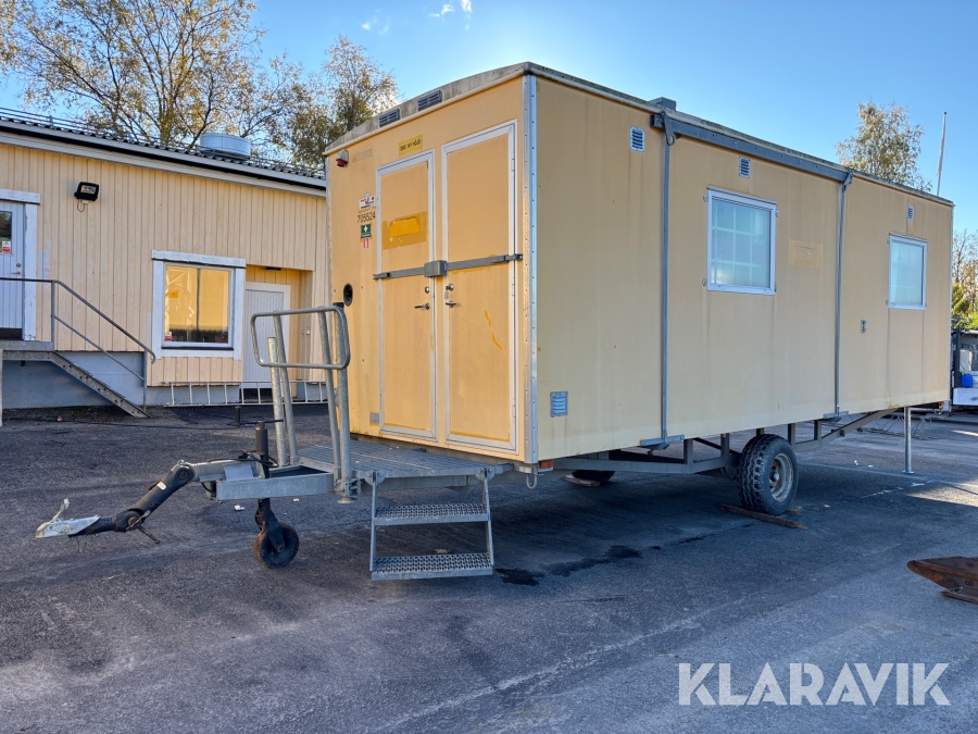 Personalvagn Arbetsvagnar PVTD-5 med WC